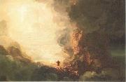 Study for The Cross and the World:The Pilgrim of the Cross at the End of His Journey (mk13) Thomas Cole